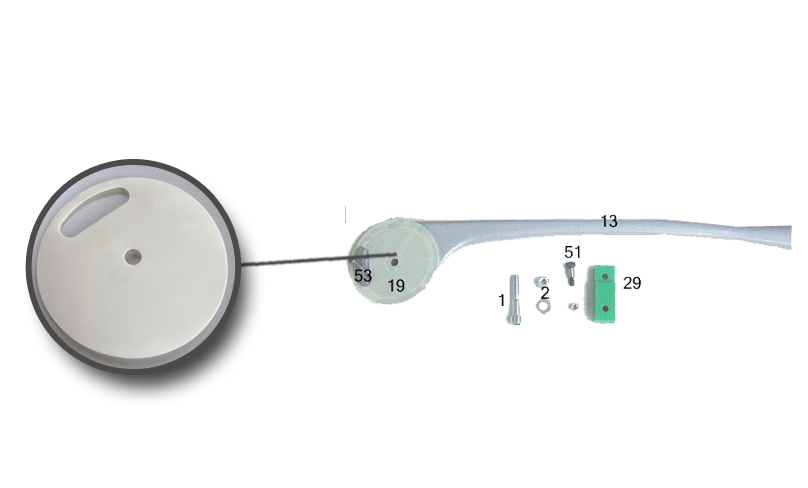 Disc protectie maneta - Masini de feliat - Rollmatic