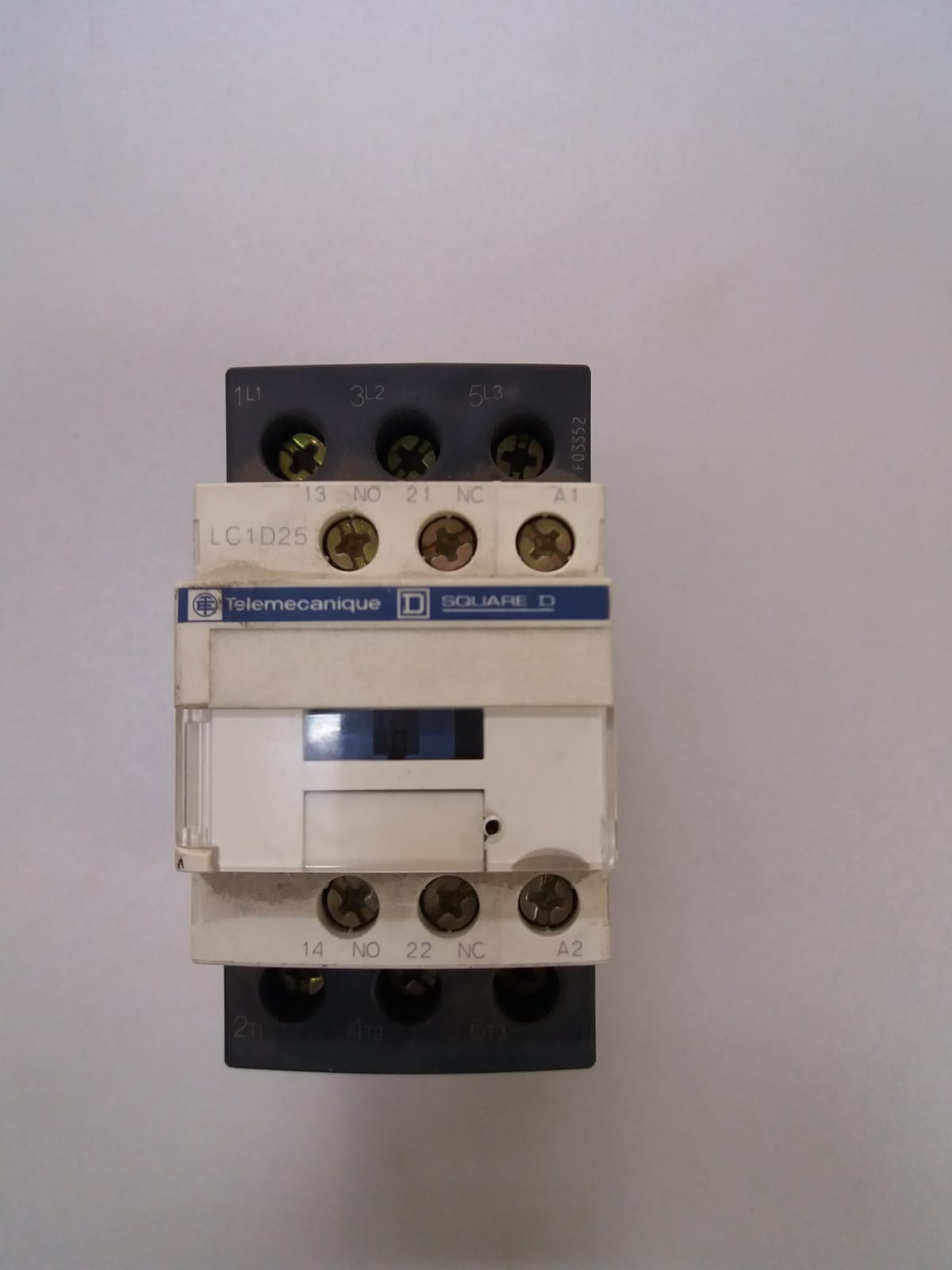 Contactor LC1 D25 F7 110V - Malaxor ES - Sigma