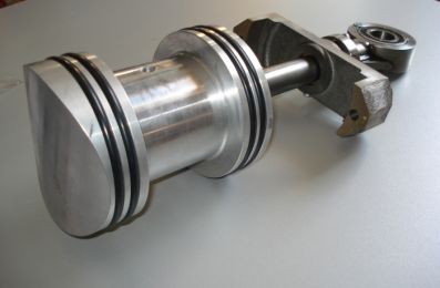 Piston cilindru din aluminiu complet - Divizor DV 110 - Colbake