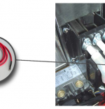 Cablu electrod prezenta flacara - Cuptor Planet, Synthesis - Zanolli