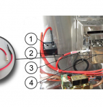 Cablu electrod prezenta flacara - Cuptor Planet, Synthesis G - Zanolli