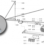 Articulatie sferica M8 - Masini de ambalat - Minipack Torre