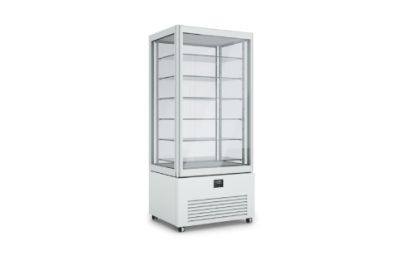 Refrigerated vertical showcases