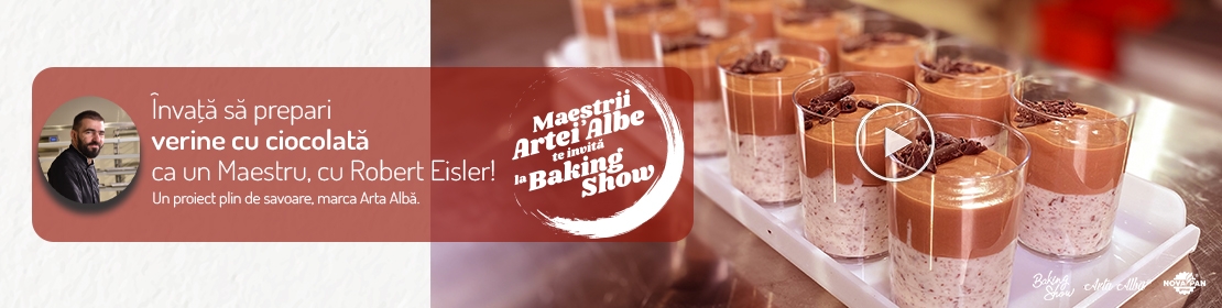 Maestrii Artei Albe te invita la Baking Show - Robert Eisler