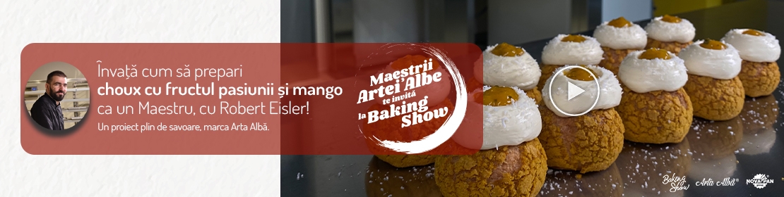 Maestrii Artei Albe te invita la Baking Show - Robert Eisler