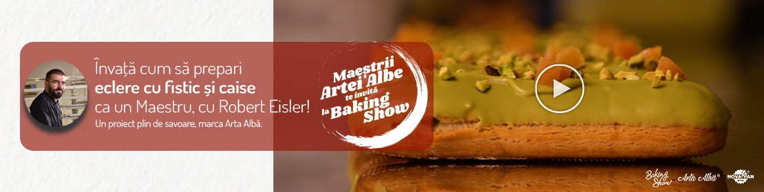 Maestrii Artei Albe te invita la Baking Show - Robert Eisler