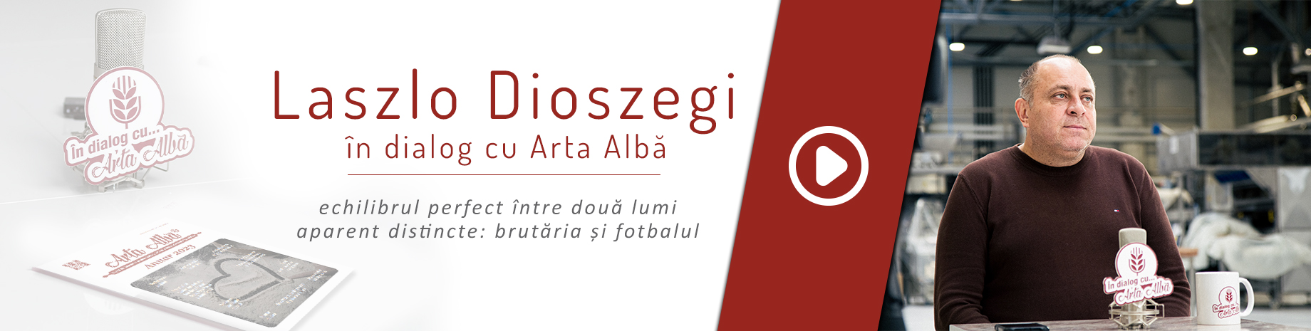 Laszlo Dioszegi in dialog cu Arta Alba