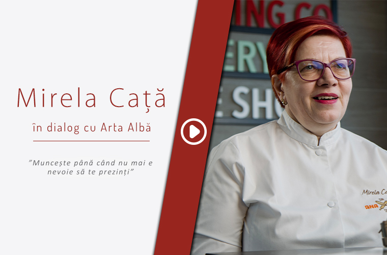 Mirela Cata in dialog cu Arta Alba