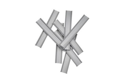 Silver Clipband 0.7 mm, Pre-cut 5 cm, 500 pieces