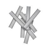 Silver Clipband 0.7 mm, Pre-cut 5 cm, 500 pieces