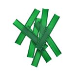 Clipband Verde 0.7 mm, Pretaiat 5 cm, 500 buc