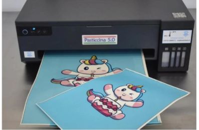 Imprimanta Inkjet pe Foi Comestibile, Model PASTICCINA 5.0, 4 Rezervoare Reincarcabile