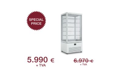 Refrigerated vertical showcases